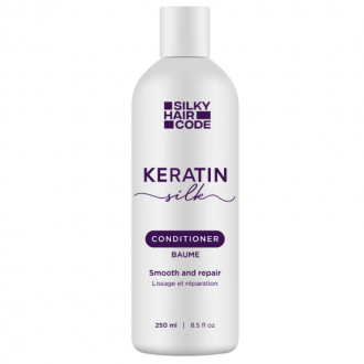 KERATIN SILK intensīvas iedarbības balzams, kas atjauno bojātu matu struktūru
